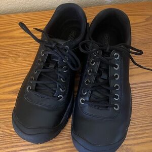 Keen Black Men's Leather Sneakers